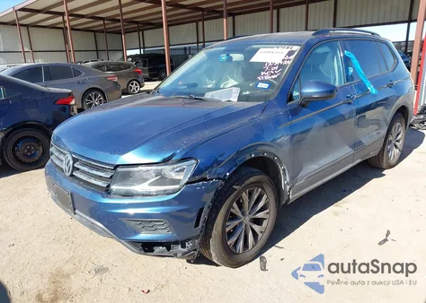 2018 Volkswagen Tiguan 2.0T S z USA, uszkodzony, nr VIN 3VV1B7AX1JM087829
